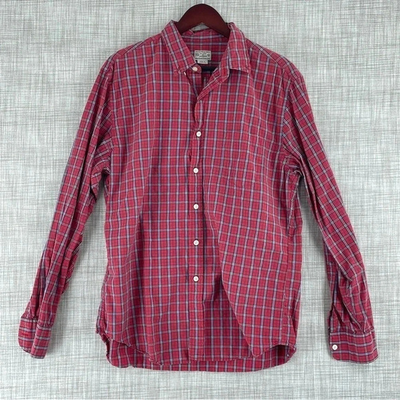 J. Crew Mens Size L Long Sleeve Button Down Shirt 2174 - Picture 1 of 7